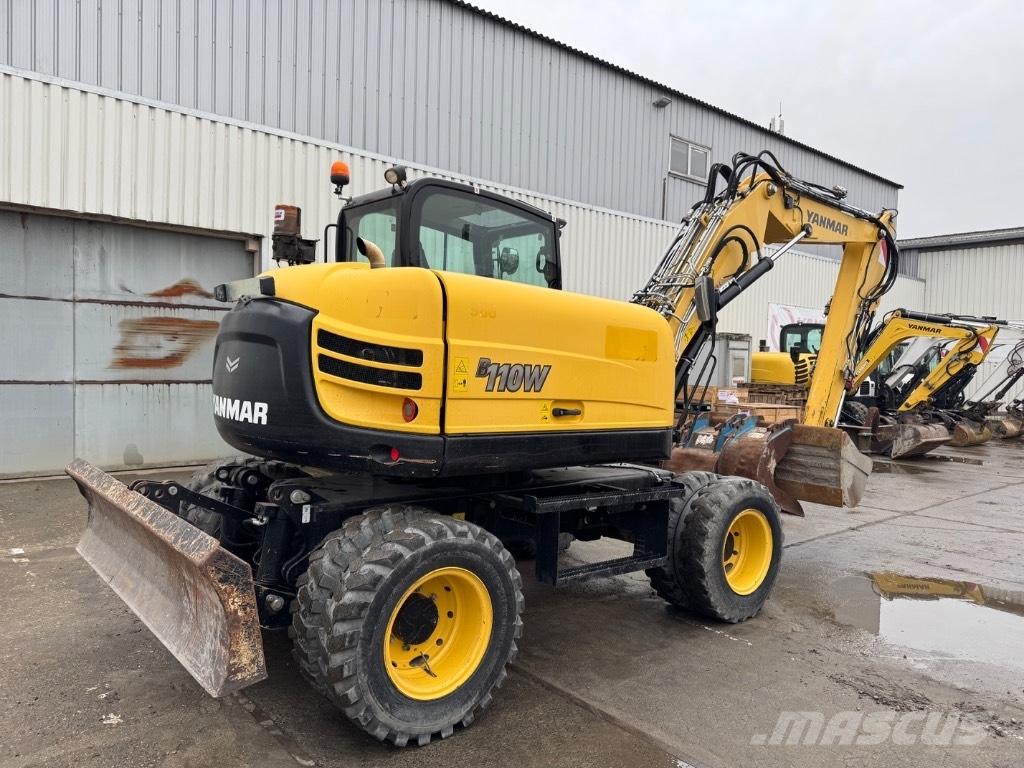 Yanmar B110W (40518) Kolesové rýpadlá