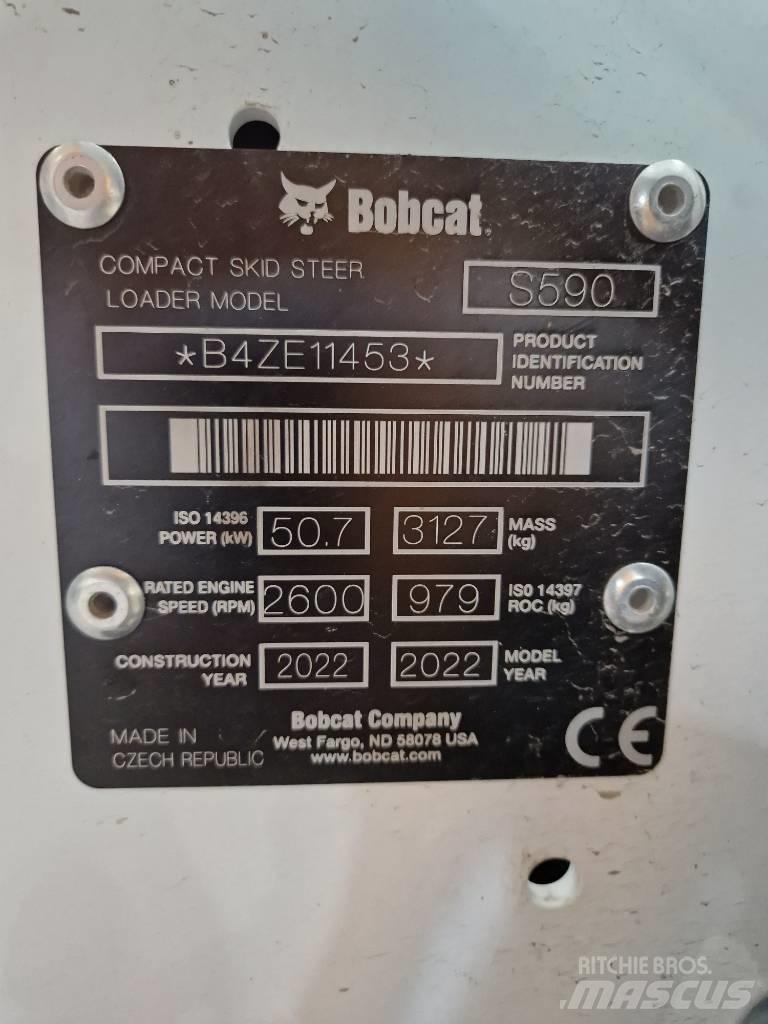 Bobcat S 590 Šmykom riadené nakladače
