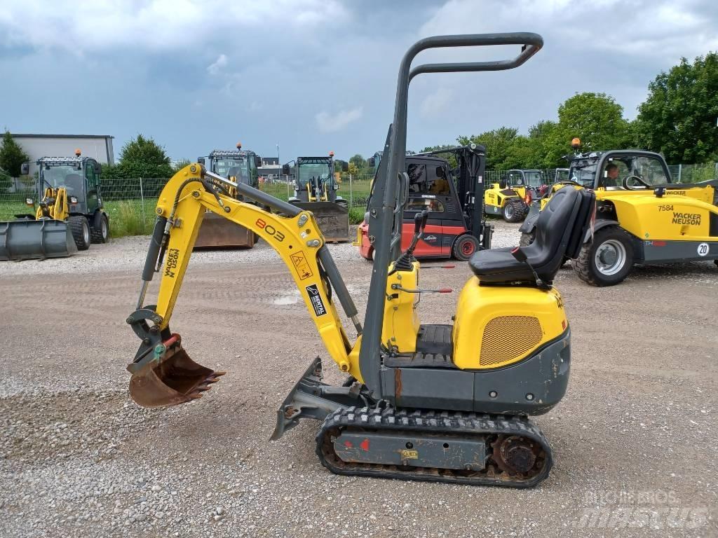 Wacker Neuson 803 Pásové rýpadlá