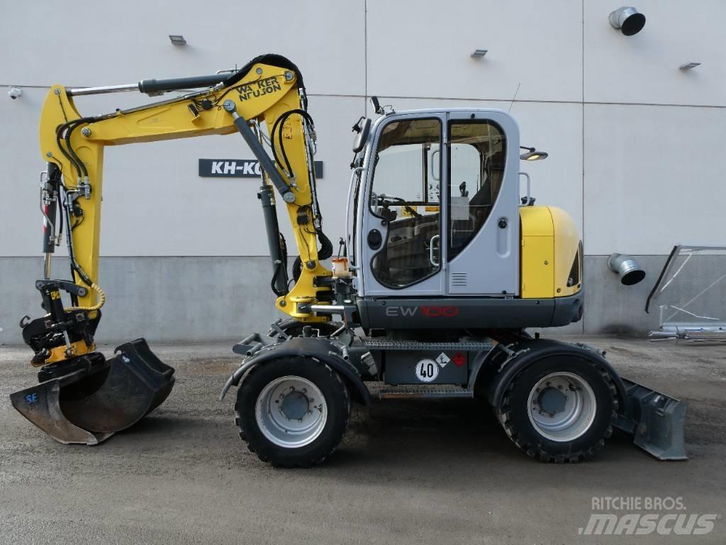 Wacker Neuson EW 100 Kolesové rýpadlá