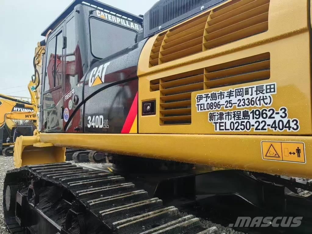 CAT 340 Pásové rýpadlá