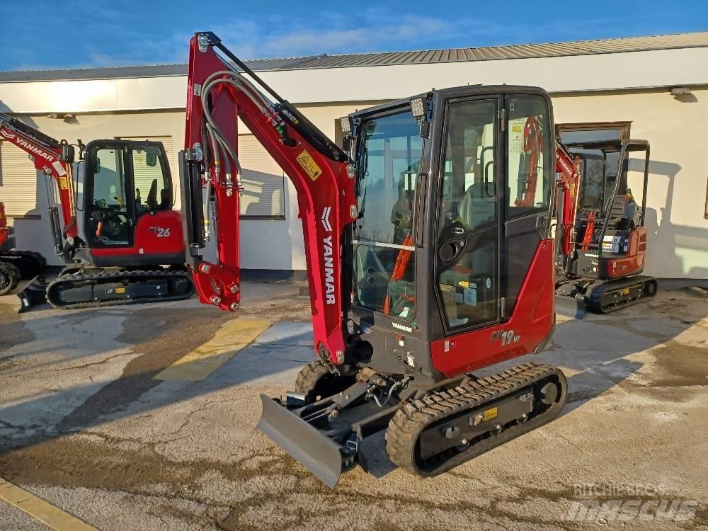 Yanmar SV19 Mini rýpadlá < 7t