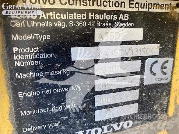 Volvo A35D Kĺbové nákladné autá