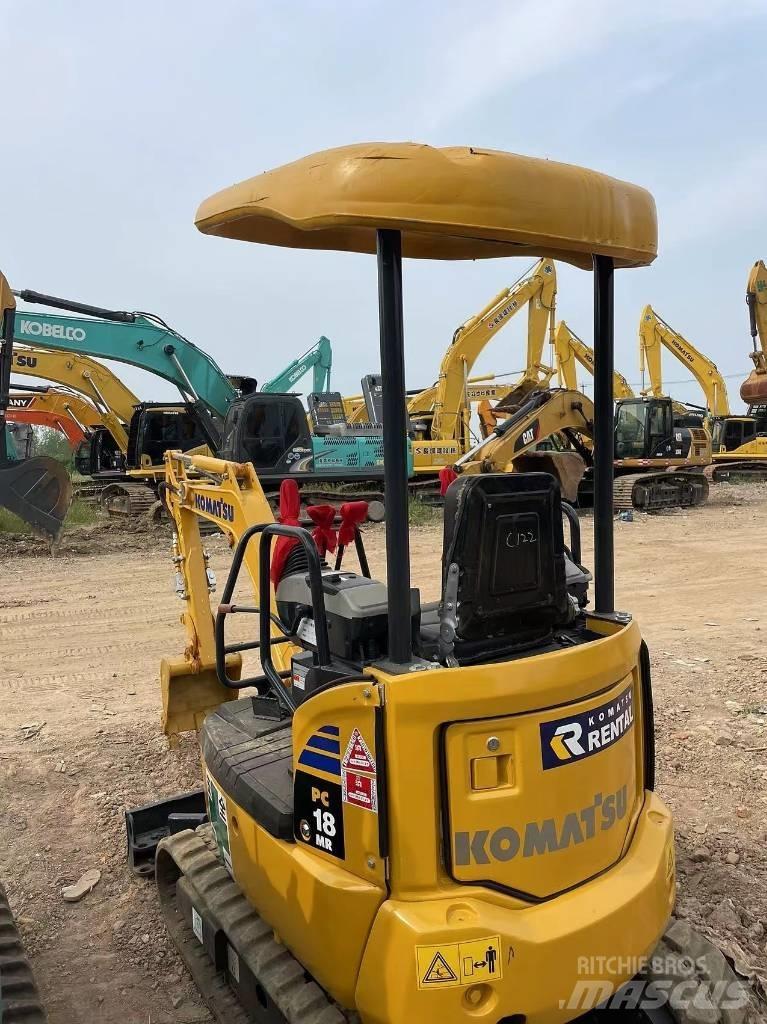 Komatsu PC 18 MR Mini rýpadlá < 7t