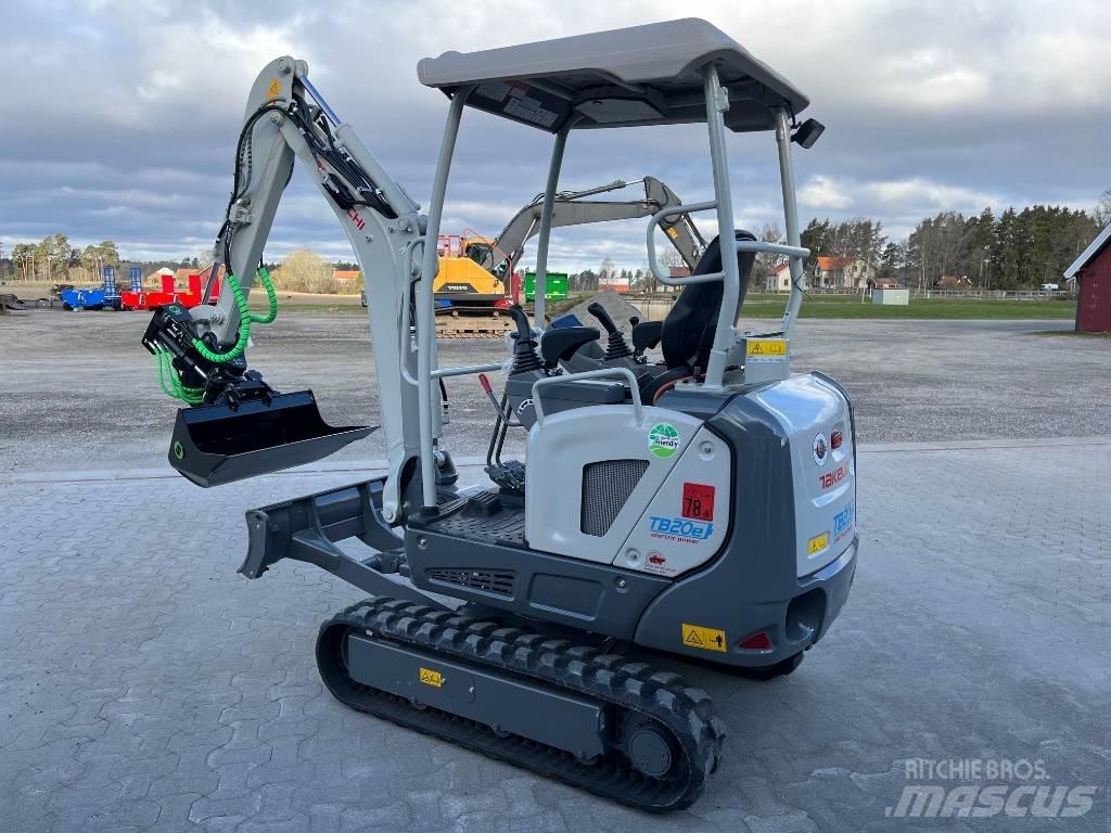 Takeuchi TB20E Mini rýpadlá < 7t