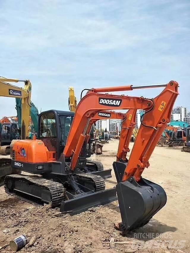 Doosan DH 60 Mini rýpadlá < 7t