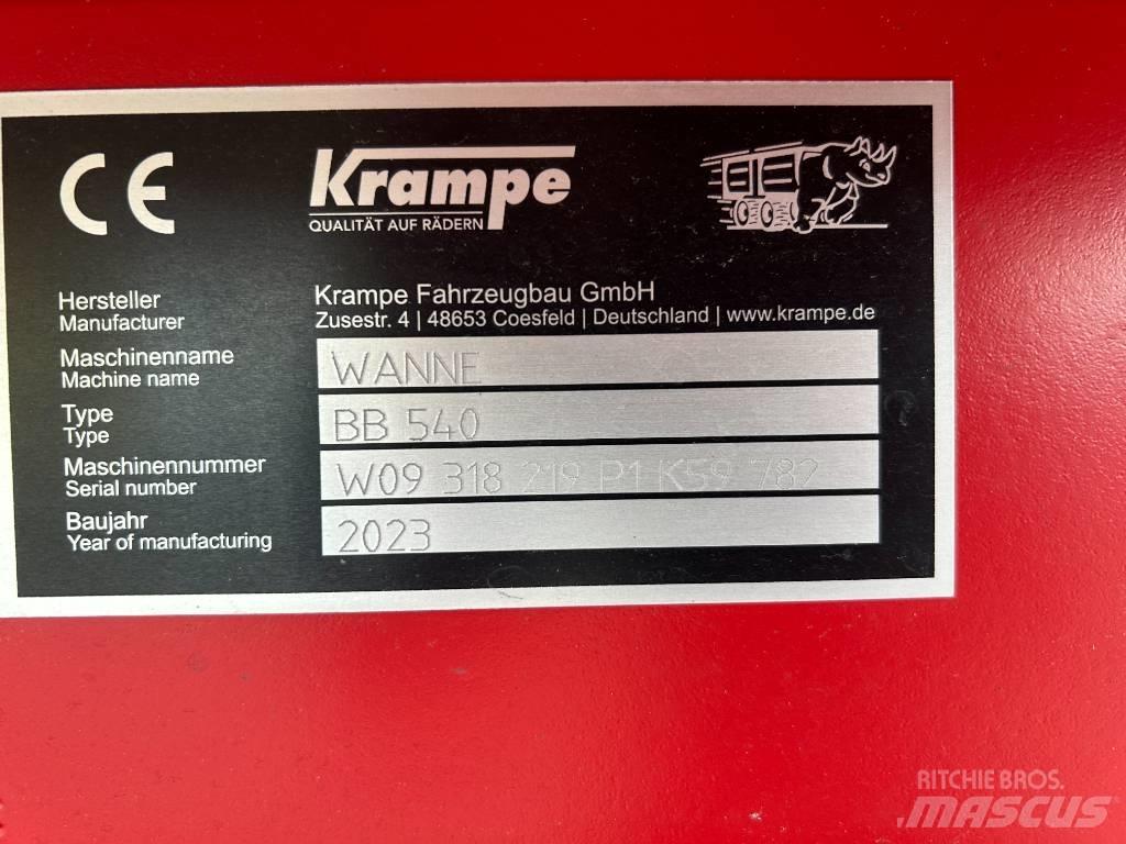 Krampe BB 540 Obilné návesy