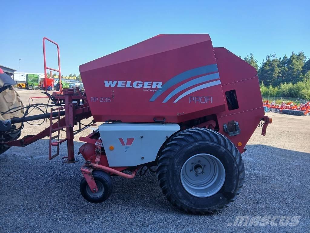 Welger Rb235 profi Lisy na okrúhle balíky