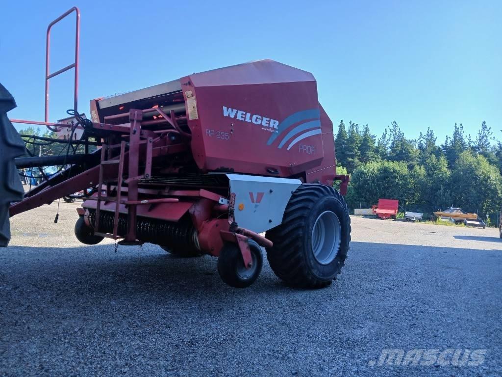 Welger Rb235 profi Lisy na okrúhle balíky