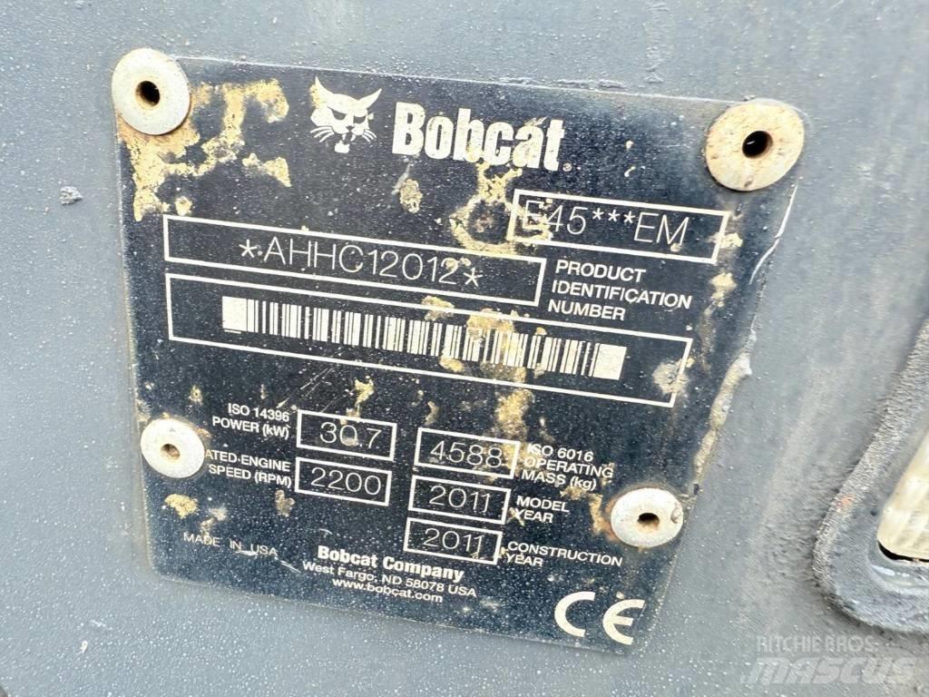 Bobcat E 45 EM Mini rýpadlá < 7t
