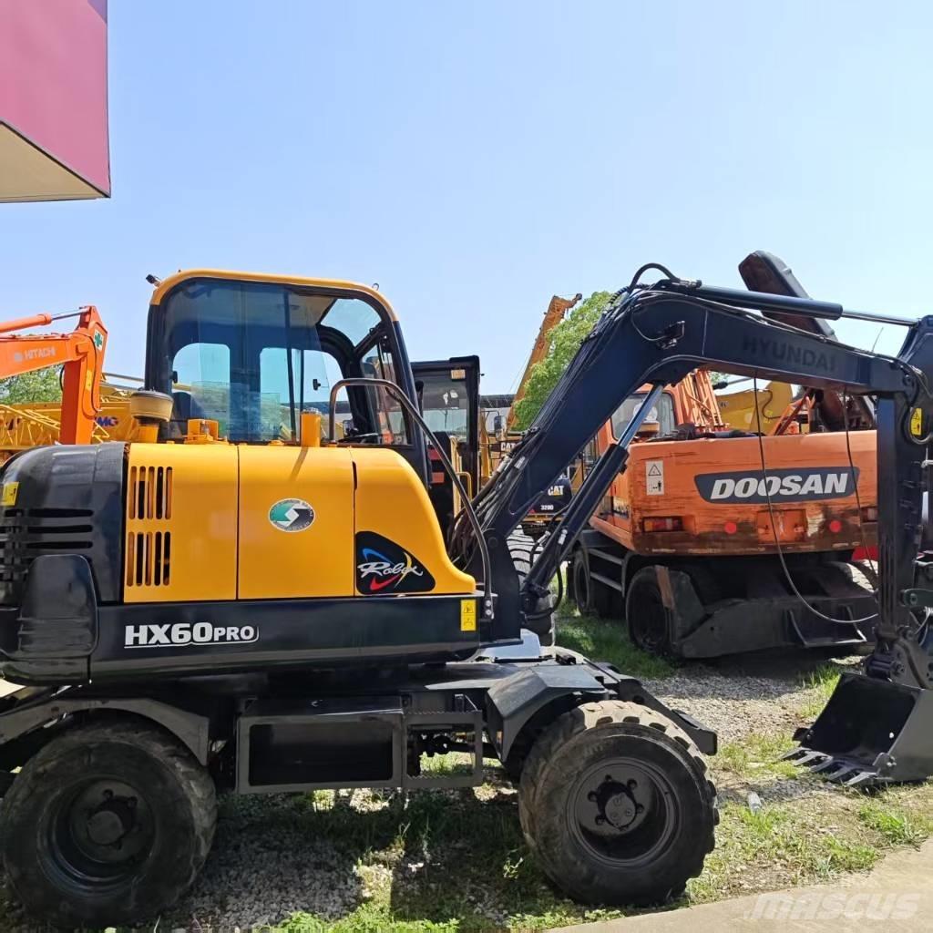 Hyundai HX 60w Kolesové rýpadlá