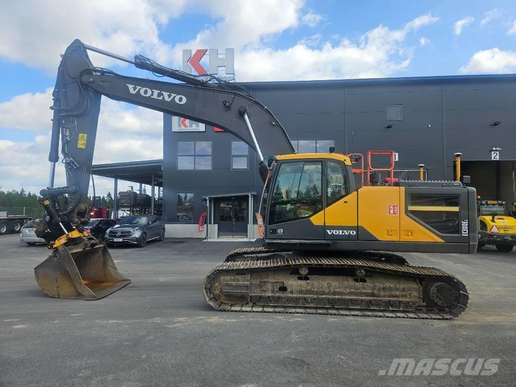 Volvo EC 300 EL + 3D Pásové rýpadlá