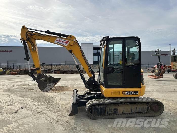 JCB 50Z-2 Pásové rýpadlá