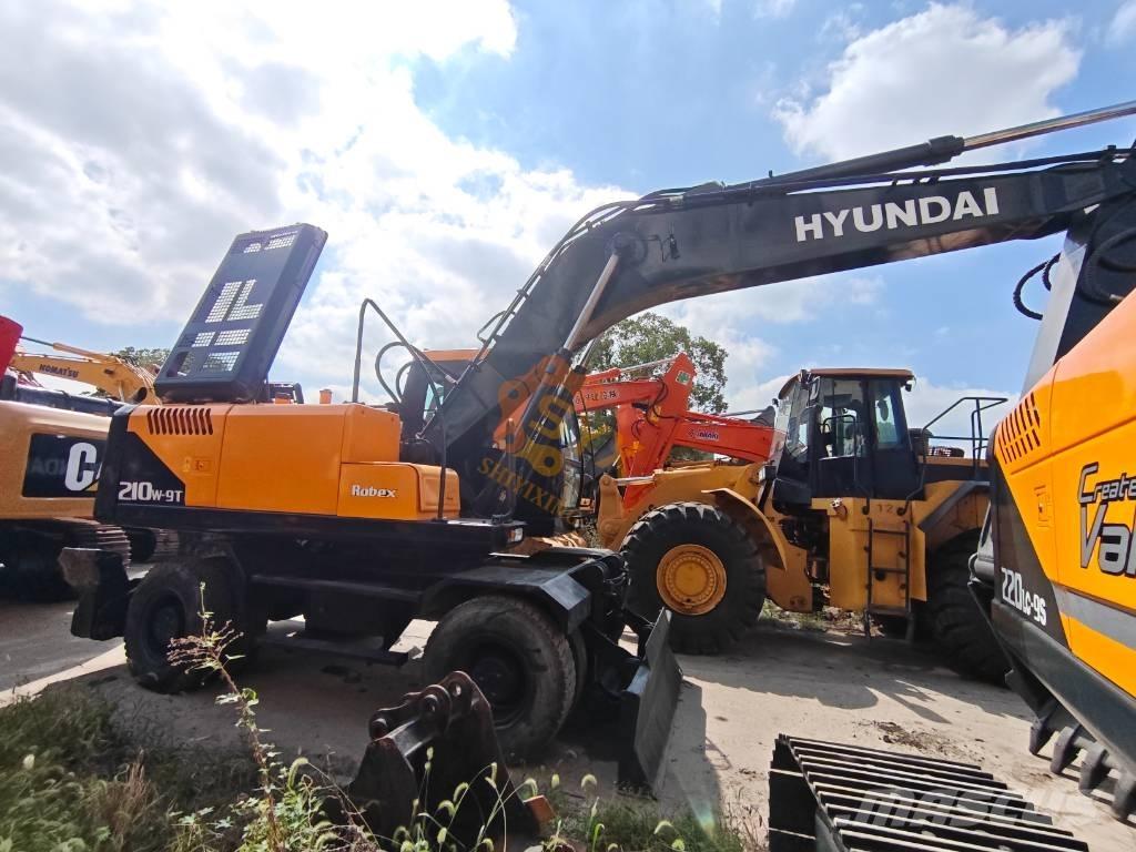 Hyundai 210W-9 Kolesové rýpadlá