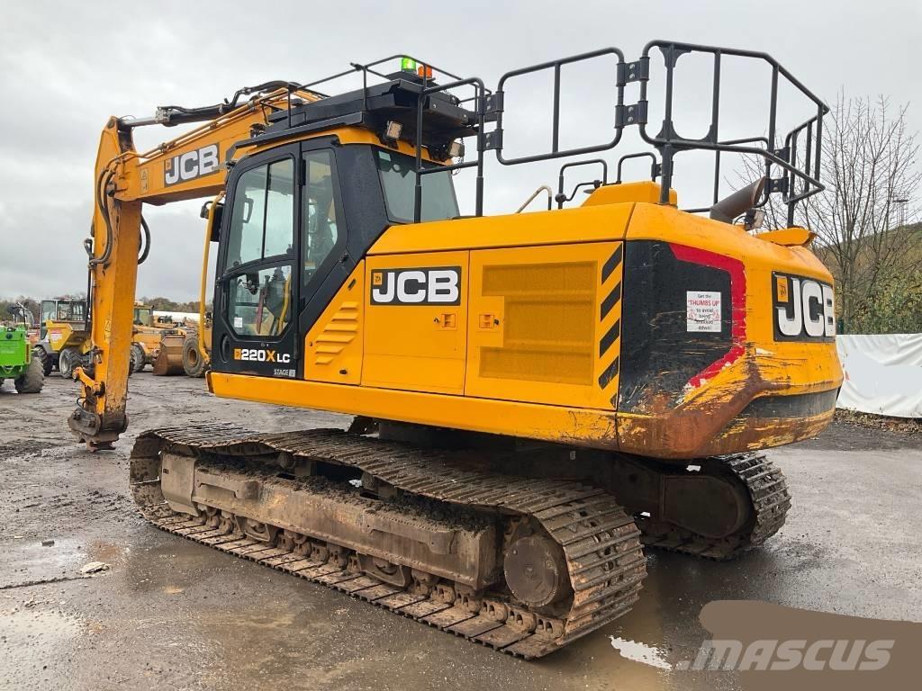 JCB 220X Pásové rýpadlá