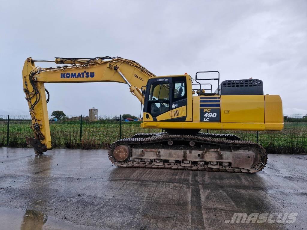 Komatsu PC 490 - 10 Pásové rýpadlá