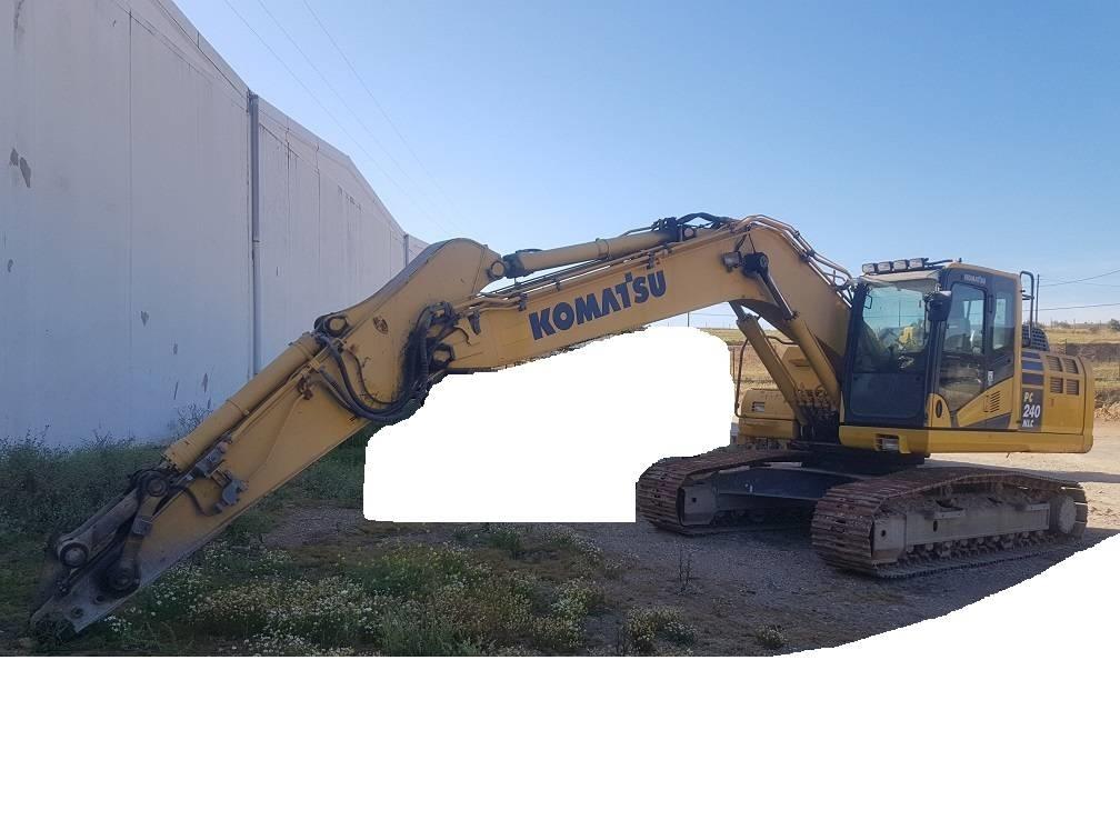 Komatsu PC240NLC-10 Pásové rýpadlá
