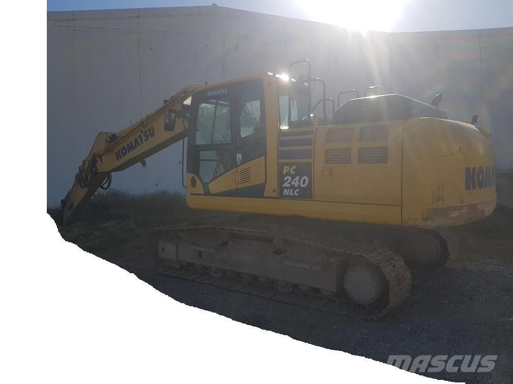 Komatsu PC240NLC-10 Pásové rýpadlá