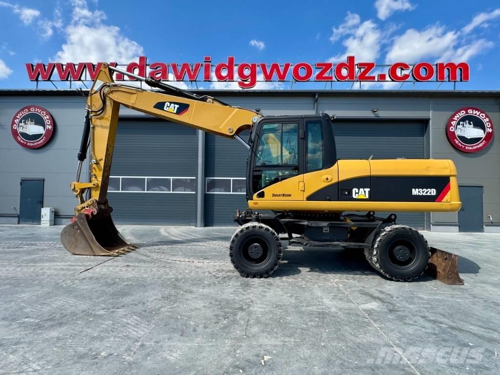 CAT M 322 D Kolesové rýpadlá