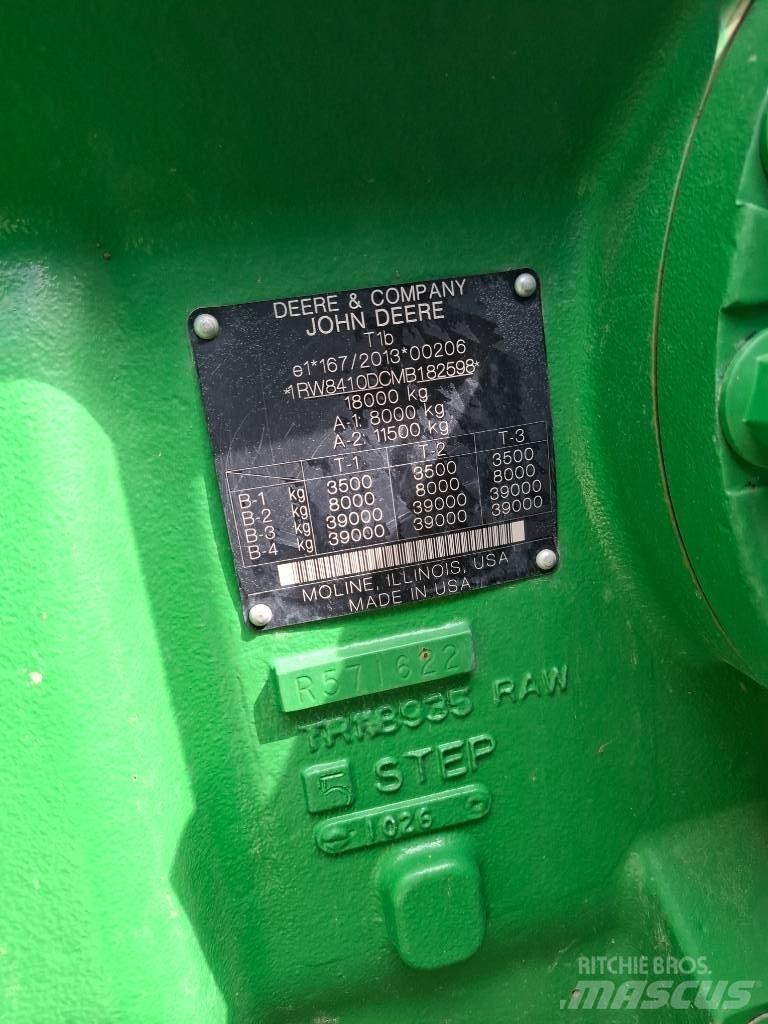 John Deere 8R410 Traktory