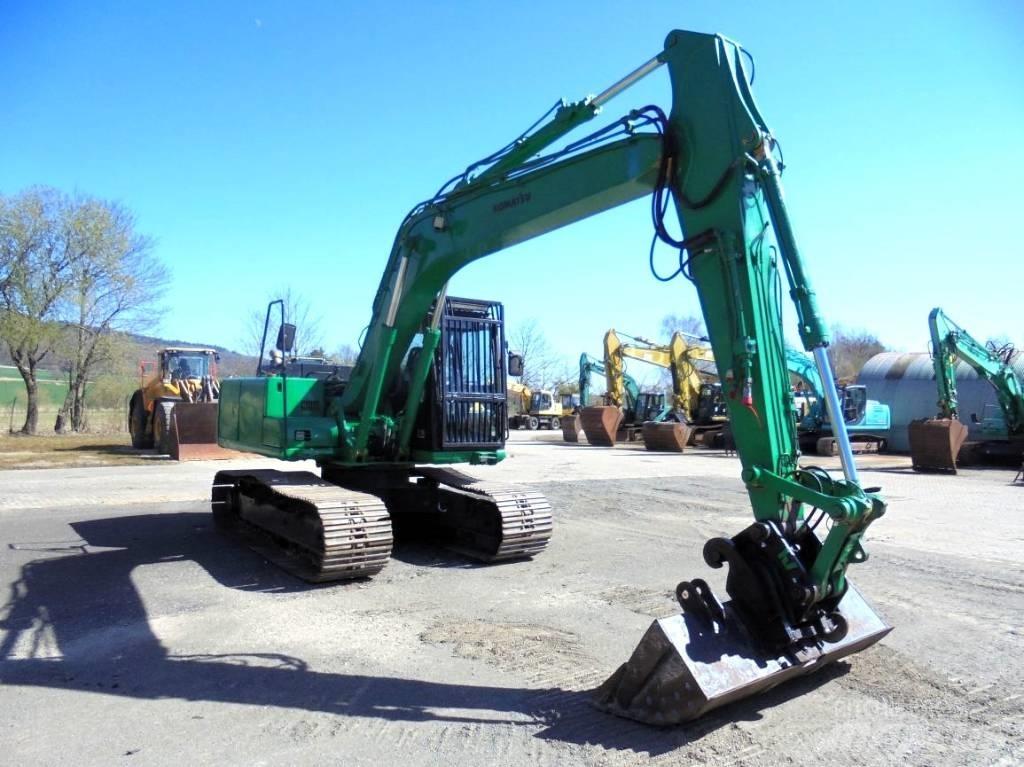 Komatsu PC 160-6K Pásové rýpadlá