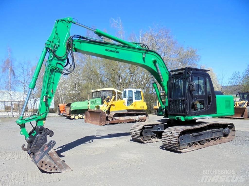 Komatsu PC 160-6K Pásové rýpadlá