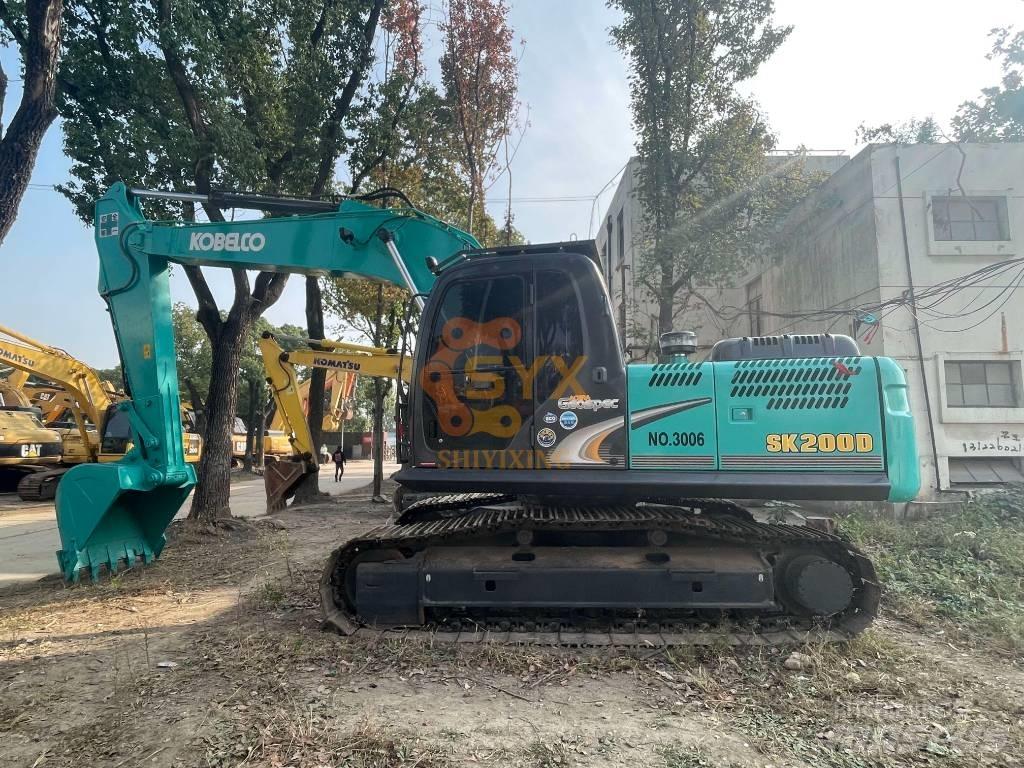 Kobelco SK 200 Pásové rýpadlá