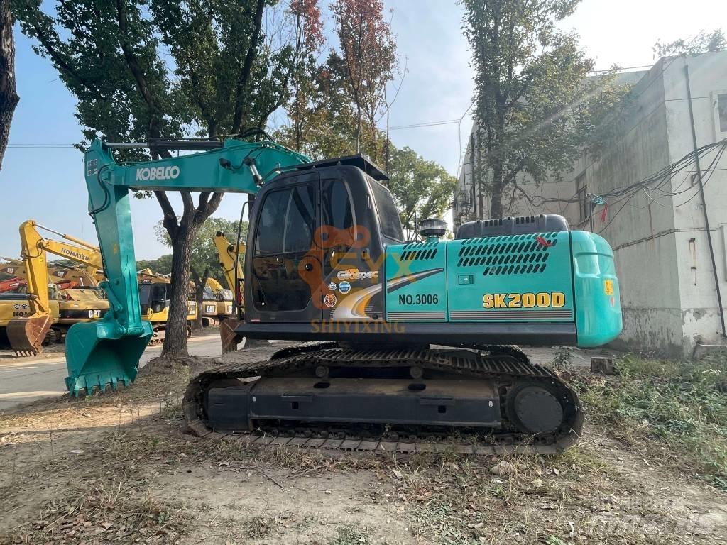 Kobelco SK 200 Pásové rýpadlá