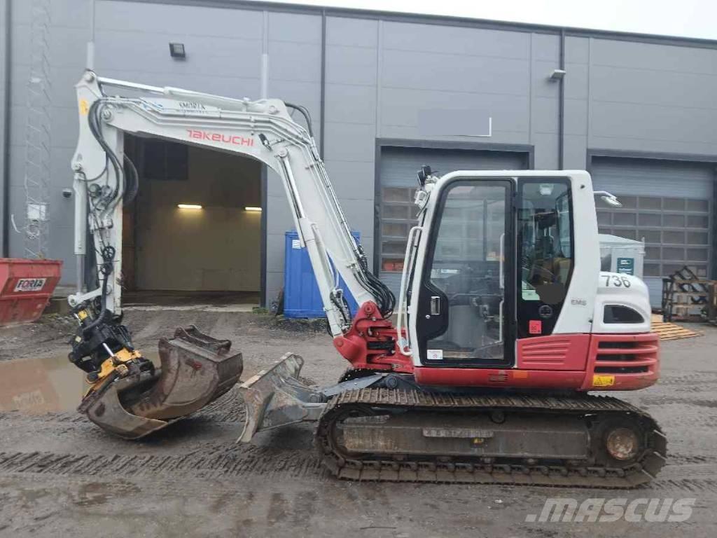 Takeuchi TB 290 Midi rýpadlá 7 t - 12 t