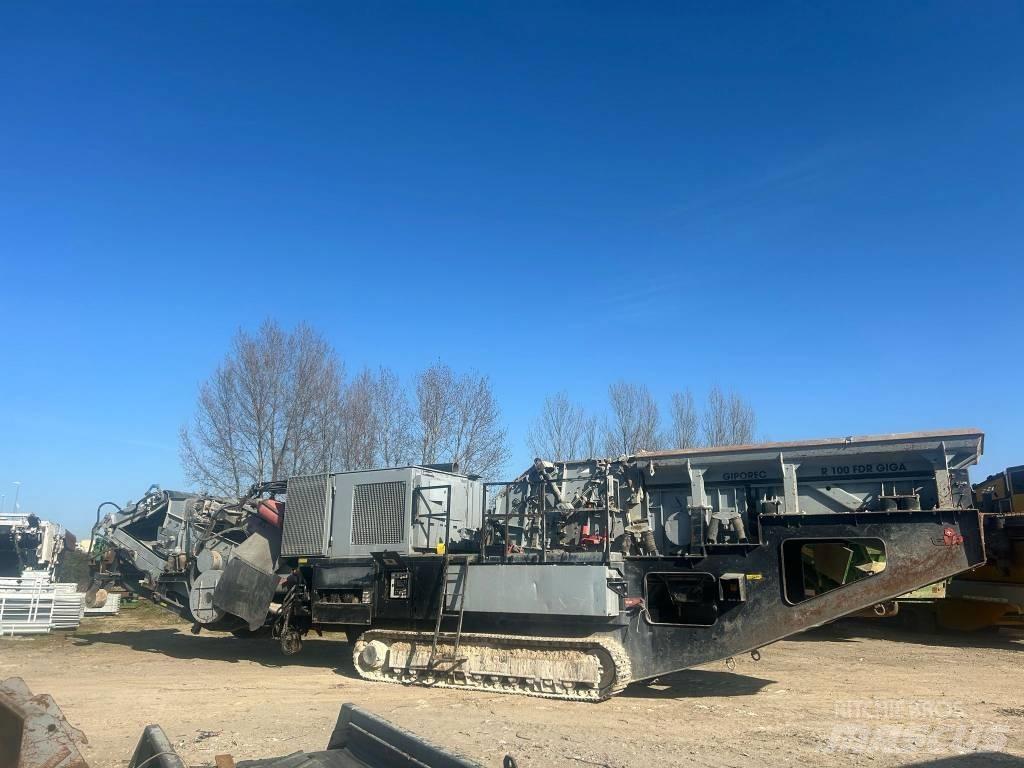 GIPO R100 FDR GIGA Mobilné drviče