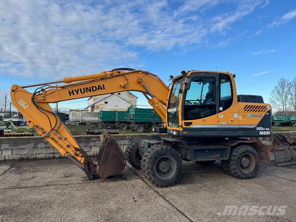 Hyundai R140W-9A Kolesové rýpadlá