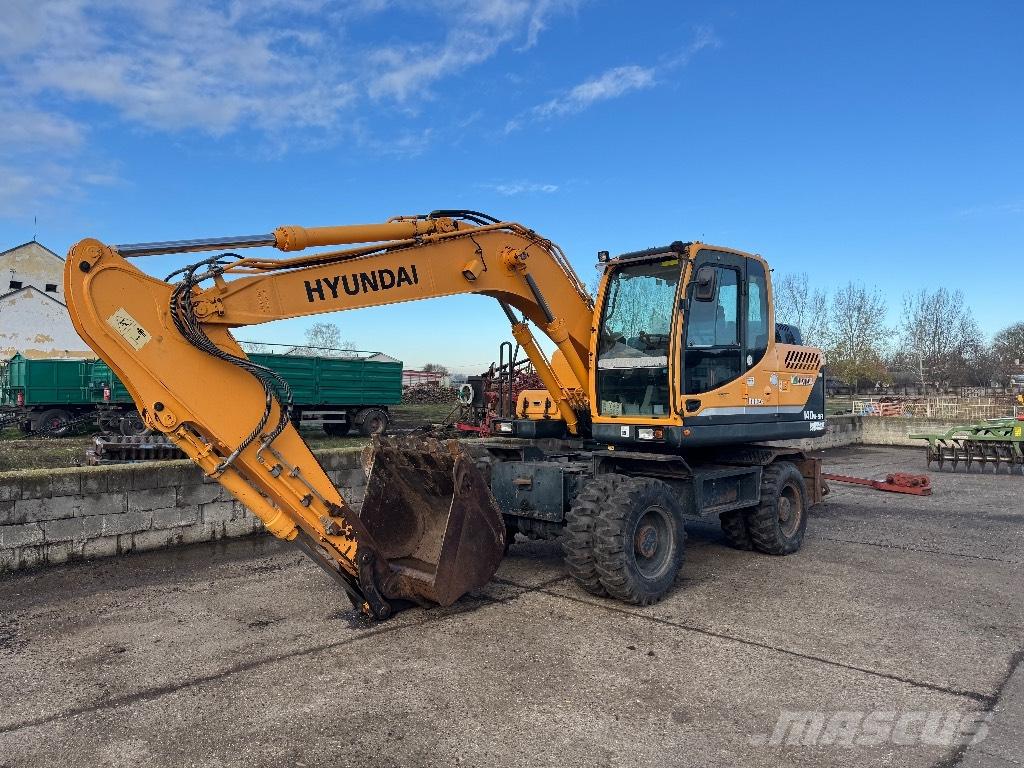Hyundai R140W-9A Kolesové rýpadlá