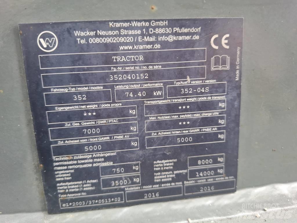 Kramer 8115 Kolesové nakladače