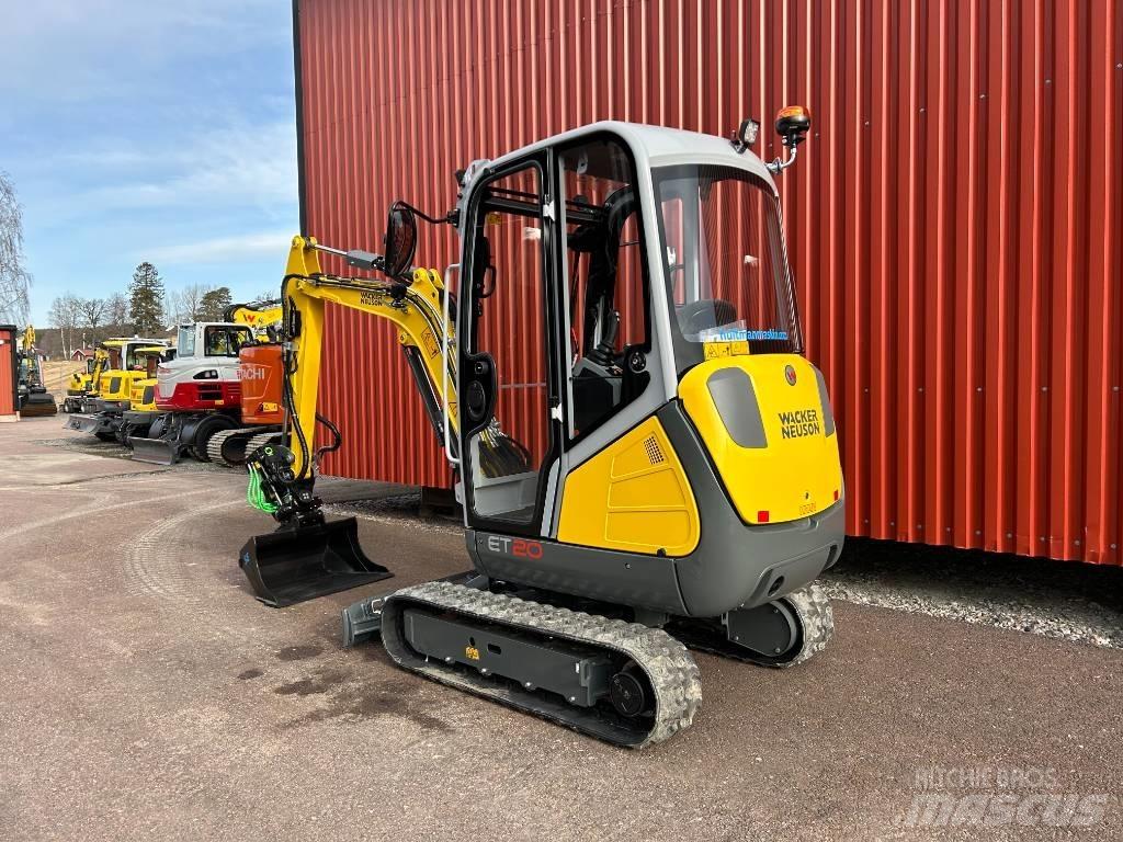 Wacker Neuson ET20 Mini rýpadlá < 7t