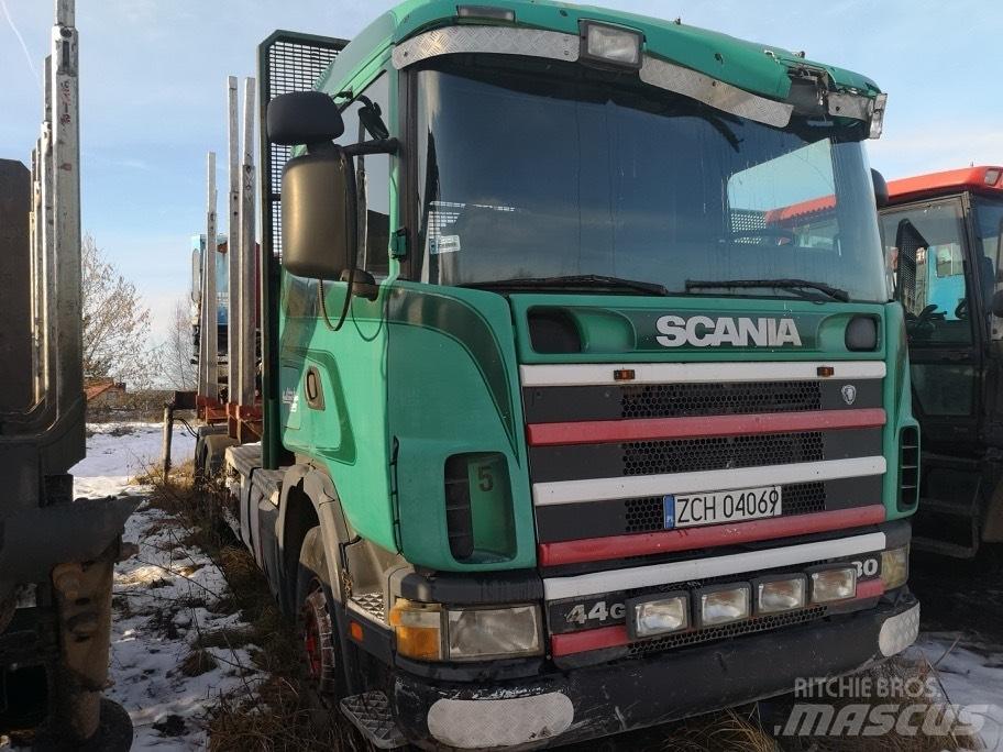 Scania 144 G Autožeriavy, hydraulické ruky