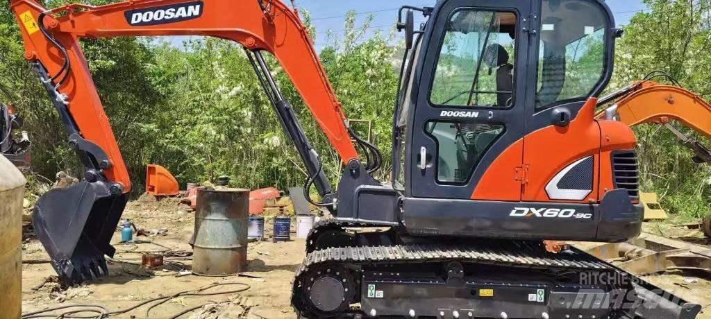 Doosan DX60 Mini rýpadlá < 7t