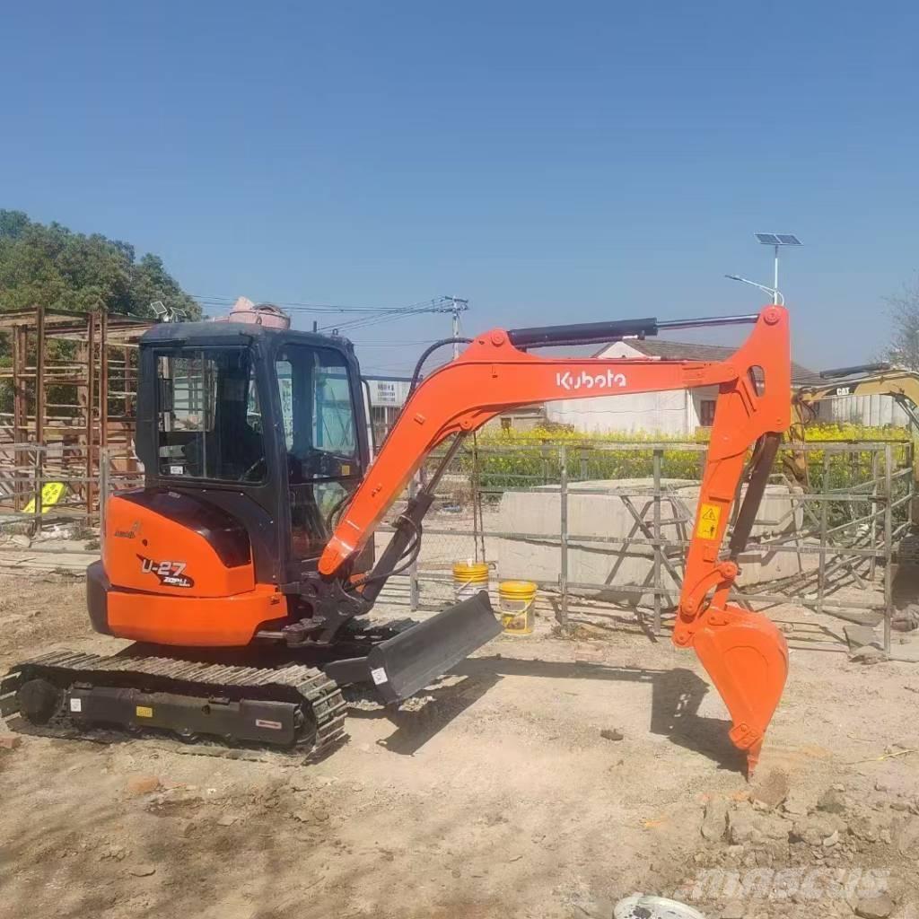Kubota U 27 Mini rýpadlá < 7t