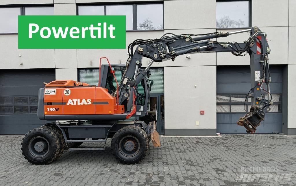 Atlas 140 W Kolesové rýpadlá