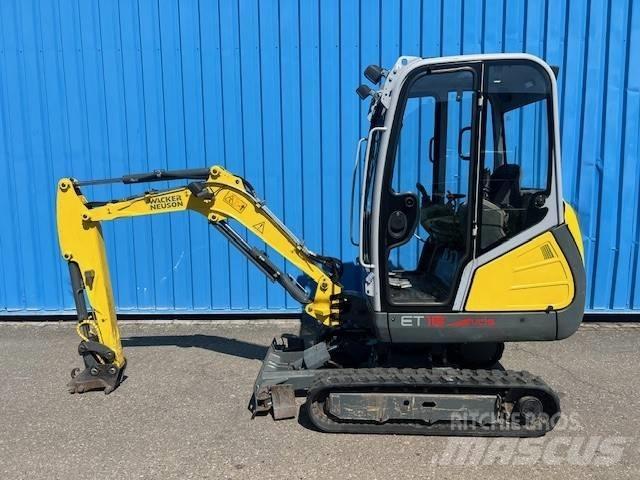Wacker Neuson ET 18 Pásové rýpadlá