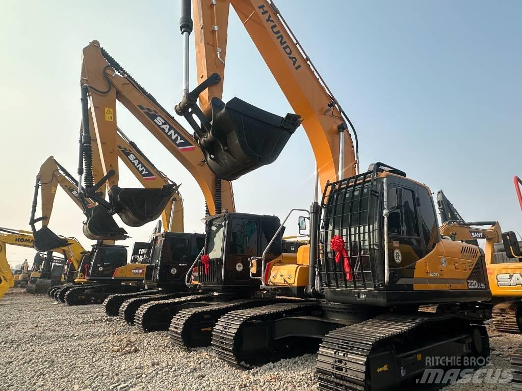 Hyundai R220LC-9S Pásové rýpadlá