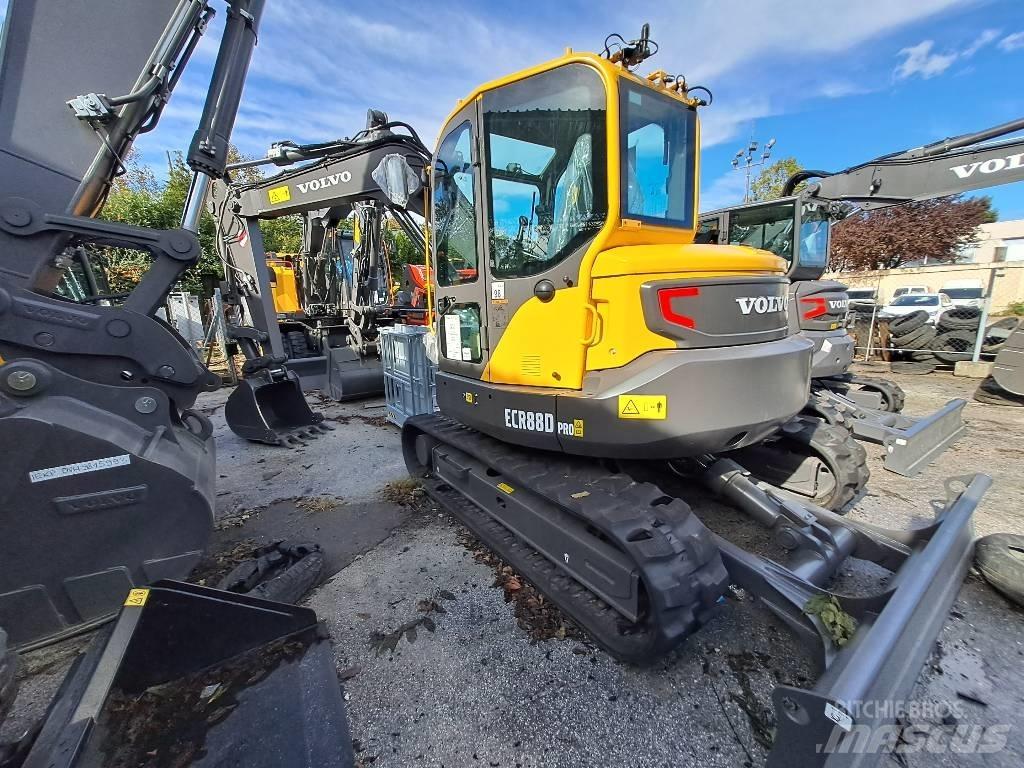 Volvo ECR88D Mini rýpadlá < 7t