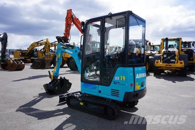 Airman AX19-7 Mini rýpadlá < 7t