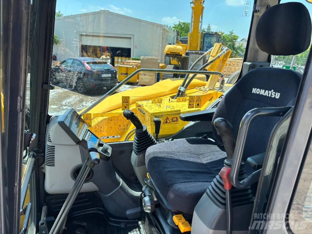 Komatsu PC88MR-10 Midi rýpadlá 7 t - 12 t