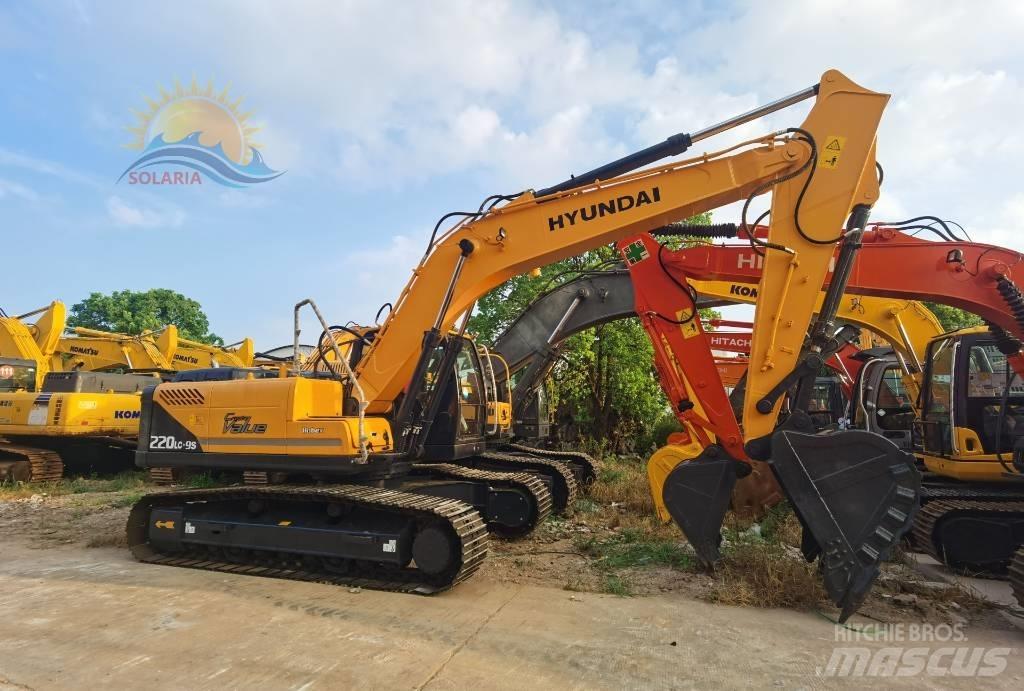 Hyundai R220LC-9S Pásové rýpadlá