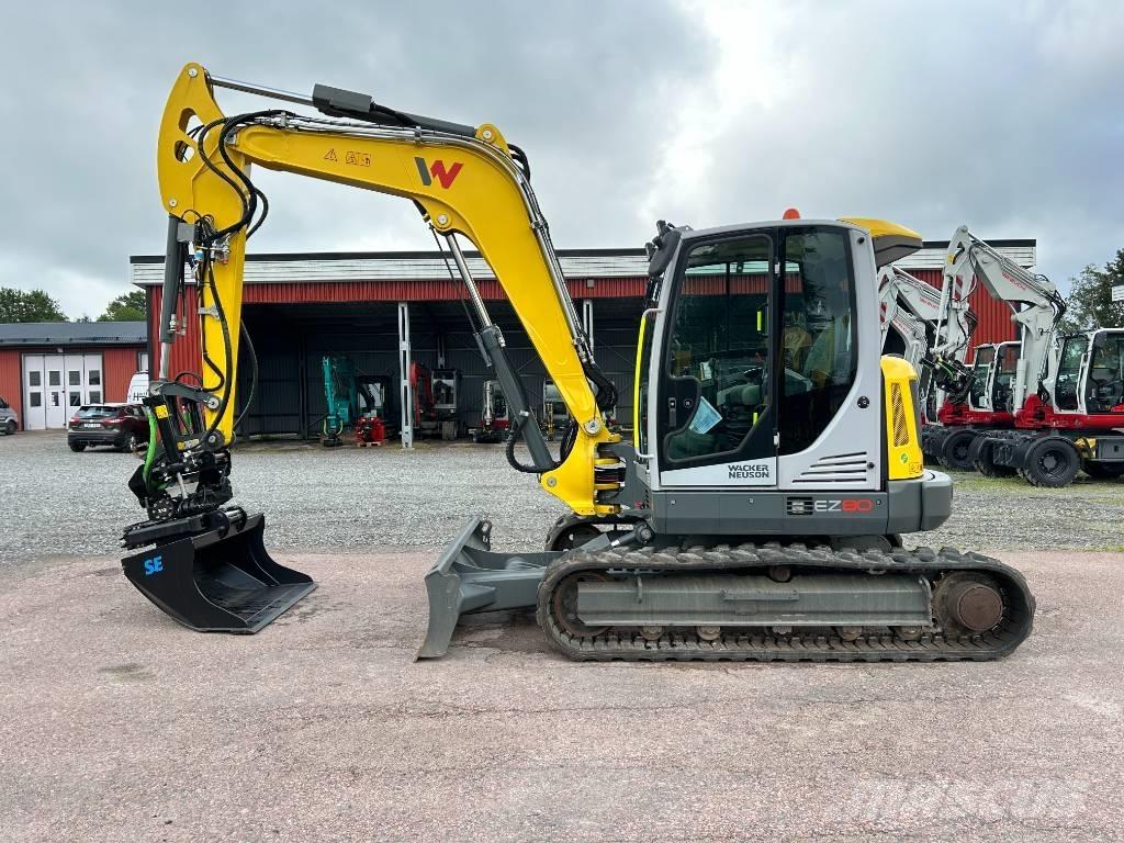 Wacker Neuson EZ80 Midi rýpadlá 7 t - 12 t