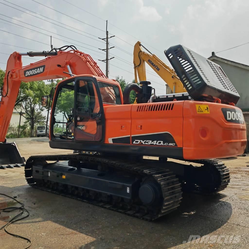 Doosan DX340LC-9C Pásové rýpadlá