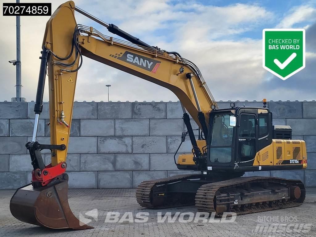 Sany SY215 C Pásové rýpadlá