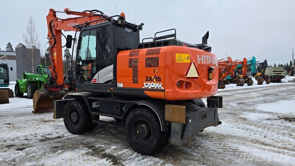 Hitachi ZX170W-6 Kolesové rýpadlá