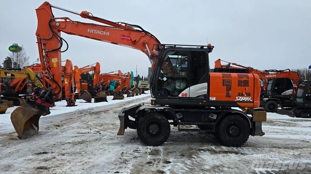 Hitachi ZX170W-6 Kolesové rýpadlá