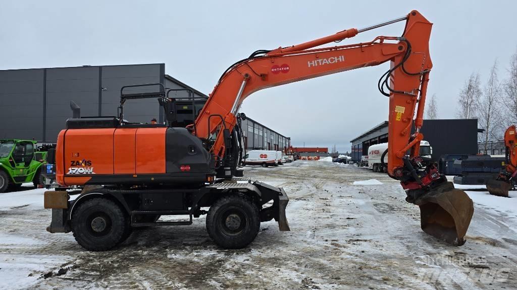 Hitachi ZX170W-6 Kolesové rýpadlá